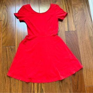 Adorable red Express dress Small